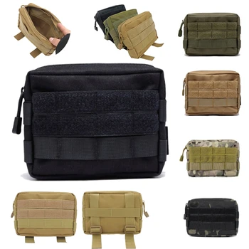 Открытый военный Molle Утилита EDC Инструмент Поясная сумка Тактическая медицинская сумка для первой помощи Держатель для телефона Чехол Охотничья сумка Снаряжение для выживания