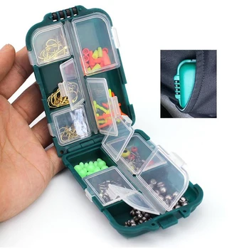  Travel ABS пластик Небольшой чехол Органайзер Контейнер Водонепроницаемый ящик для снастей Карманный размер 157 шт. Рыболовный набор Приманка Приманка