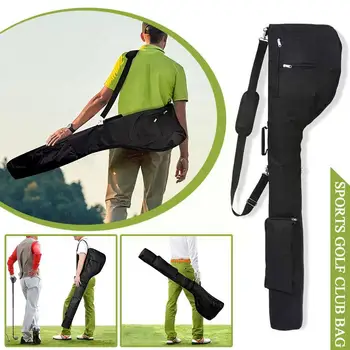 Спортивная сумка для гольфа Складная легкая сумка через плечо Сумка для переноски Тренировочная сумка Ткань Оксфорд Вождение Запас хода 600D Обучение G Q2P3